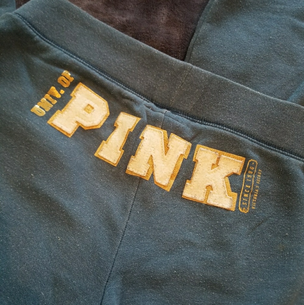 Victoria's Secret Teal-blue Favorite Sweats